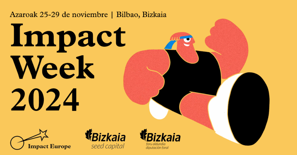 Bizkaia será el centro europeo de la inversión de impacto social durante la Impact Week 2024